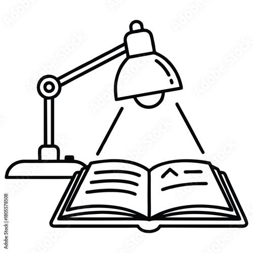 Let's read a book tonight under the lamp in the dark, feel cozy and comfortable