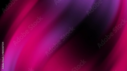 Vibrant abstract flowing pink and purple swirls with dynamic motion and captivating visual effects, perfect for background animation
