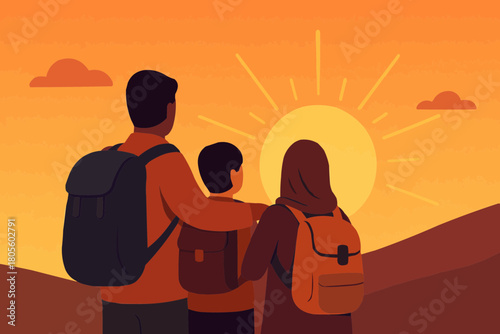 Migrant Hope Illustration