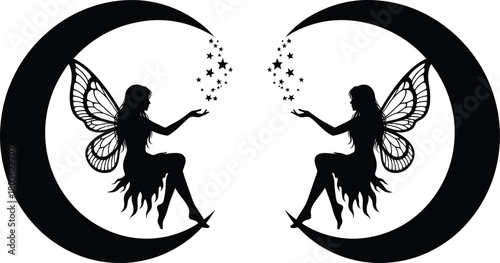 Office desk silhouettes with raised hands, black vector icons of seated workers participating in meeting, training, classroom, or collaboration