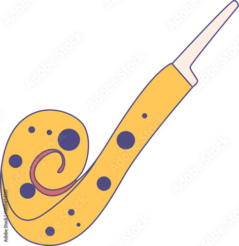 Party Blower Illustration