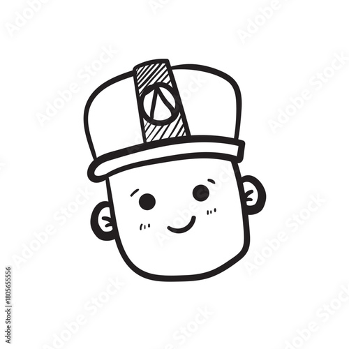 fire fighter man head