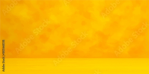 Bright abstract orange background with a beautiful sunset clouds cape