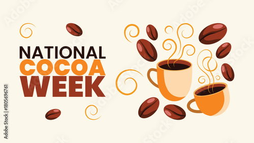 National Cocoa Week, Hot Chocolate, Winter Drink, Cocoa Beverage Celebration