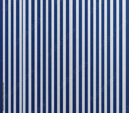 evenly spaced vertical navy and pale blue stripes on textured fabric conveying calm orderly rhythm