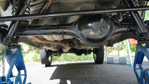 四輪駆動車の整備イメージ
