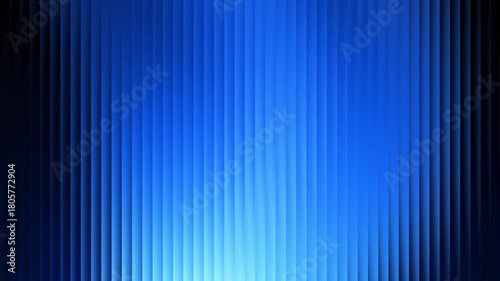 Blue gradient vertical blinds abstract background motion graphic digital art clean modern design