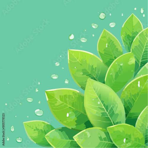 A cartoon illustration of a colorful village with mountains in the background
4