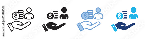 Bonus icon set multiple style collection