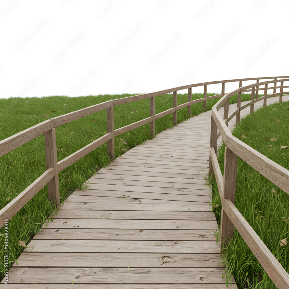 Obraz premium Footpaths walkways park sidewalks with various paving designs, pedestrian pathways in urban and natural settings, walking routes isolated on transparent background PNG