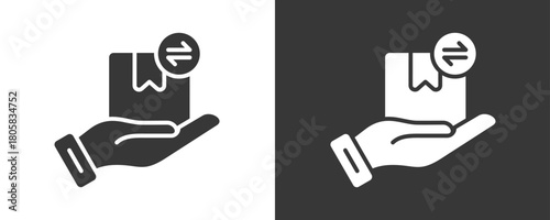 Direct Marketing Icon Set Vector Collection Isolated In Black And White