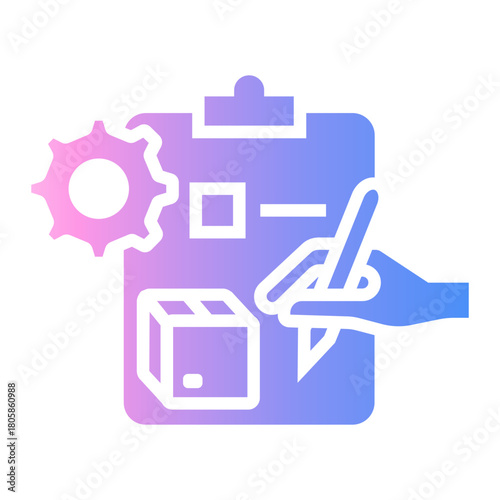 procurement Gradient icon