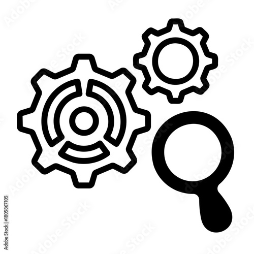 quality control Line Icon