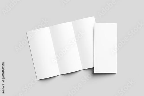 Φωτογραφία Trifold Brochure Mockup