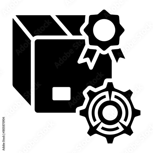 quality control Solid icon