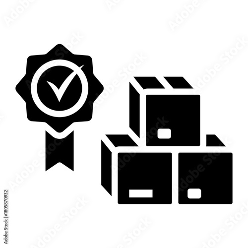 quality control Solid icon