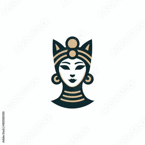 Goddess Bastet Logo