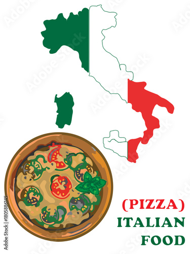 Italian Pizza Food