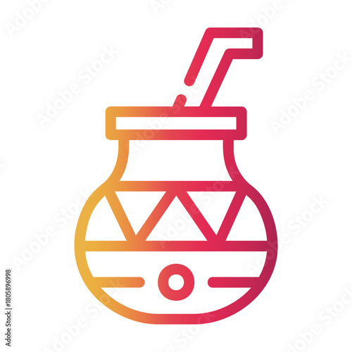 calabash Line Gradient Icon