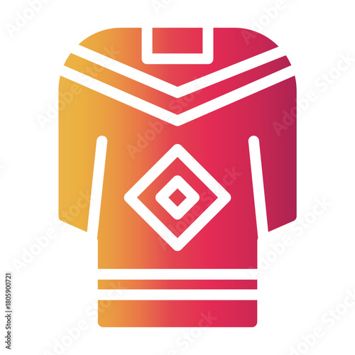 shirt Gradient icon
