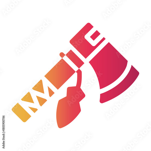 axe Gradient icon