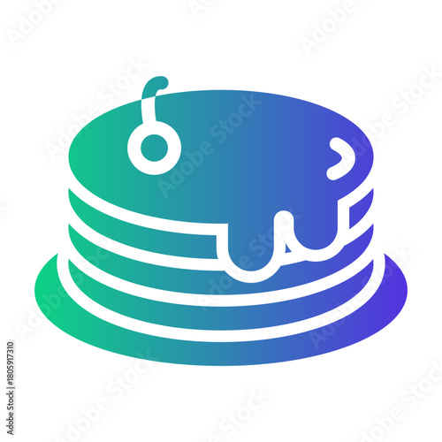 pancake Gradient icon