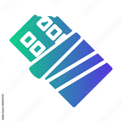 chocolate bar Gradient icon