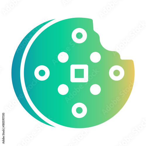 cookie Gradient icon