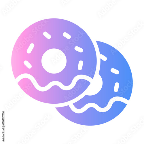 donuts Gradient icon