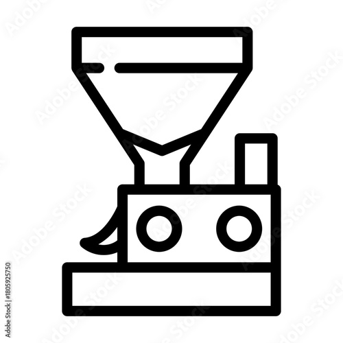 coffee mill Line Icon