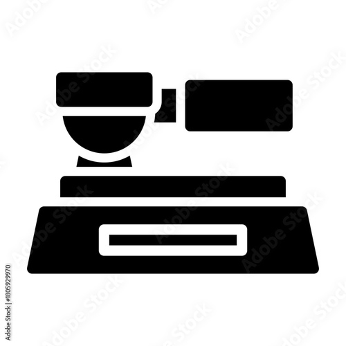 digital scales Solid icon