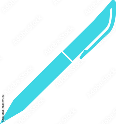 Pen Icon. Collection of vector for writing and artistic tools pen, pencil, marker, paintbrush. classic hand writing tool for calligraphy. Web site page and mobile app design vector element.