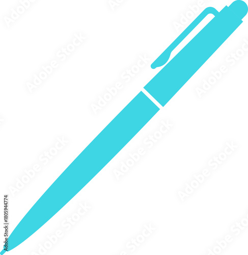 Pen Icon. Collection of vector for writing and artistic tools pen, pencil, marker, paintbrush. classic hand writing tool for calligraphy. Web site page and mobile app design vector element.