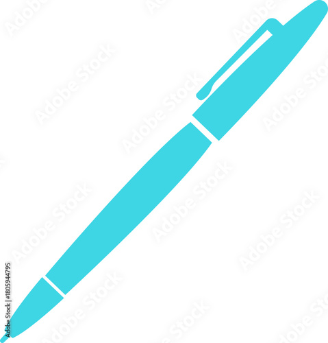Pen Icon. Collection of vector for writing and artistic tools pen, pencil, marker, paintbrush. classic hand writing tool for calligraphy. Web site page and mobile app design vector element.