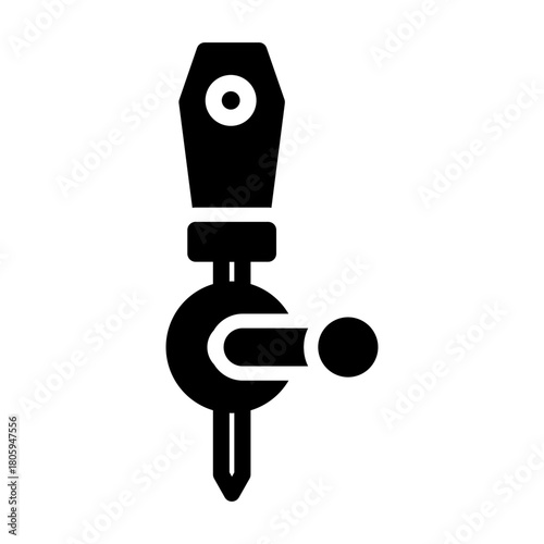 hand drill Solid icon