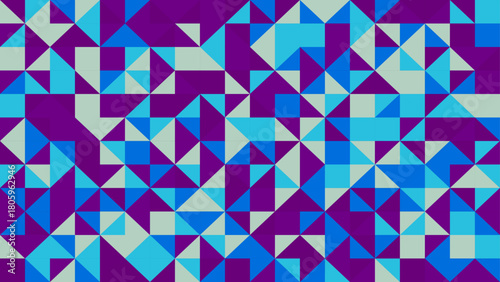 Clean Geometric Polygon Vector Design Background Using Modern Cool-Tone Palette