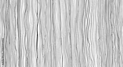 Abstract Wood Grain Texture Background in Black and White.