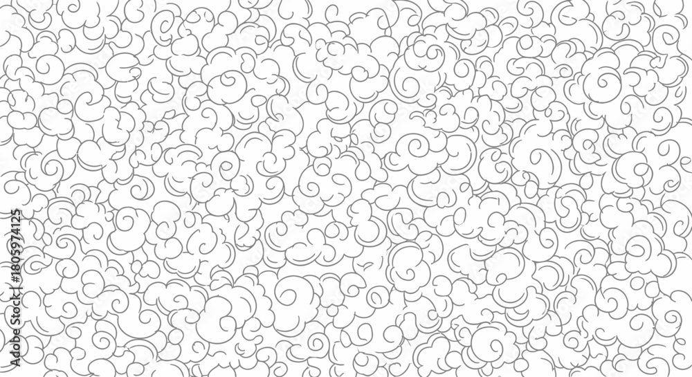 Fototapeta premium Abstract cloud pattern background design, artistic and decorative.