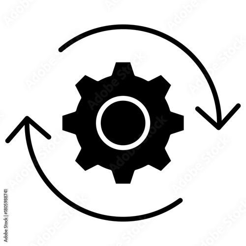 Consistency Glyph Icon