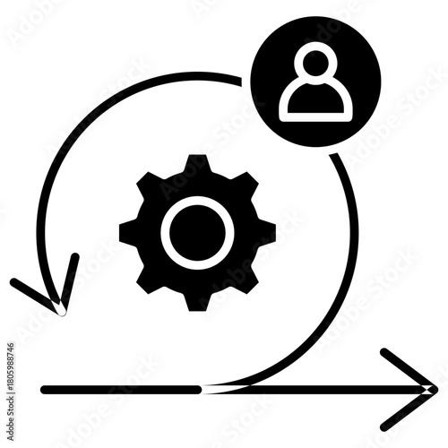 Methodology Glyph Icon