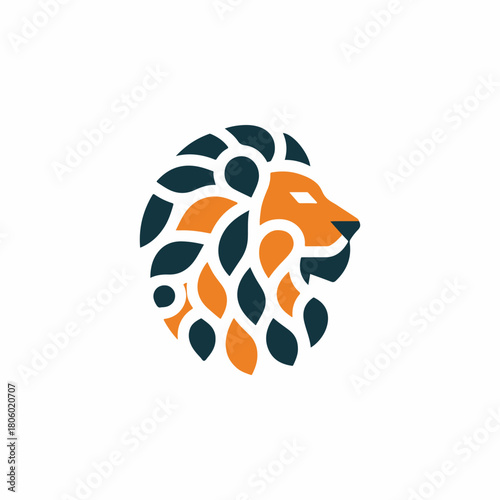 Lion Mosaic Logo