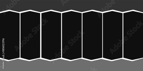 Empty room with black background, 3d rendering. Computer digital drawing.