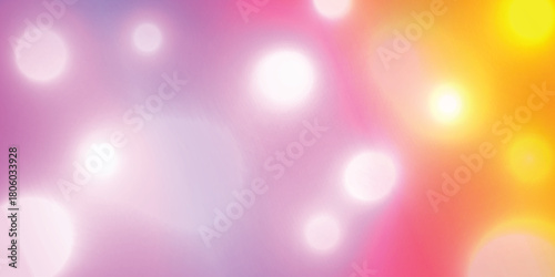 Abstract colorful bokeh background with glowing lights soft and blurred backdrop for festive designs perfect for adding a touch of magic EPS vector
