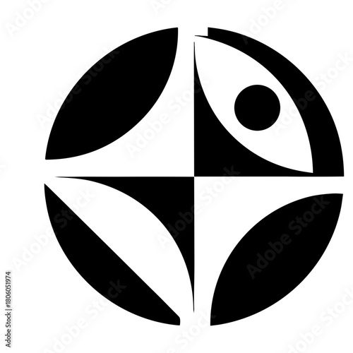 3D chameleon emblem for a creative consulting brand