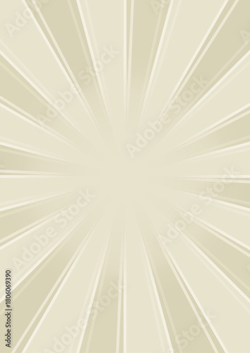 集中線背景／淡色サンバーストの放射光デザイン | ベクター素材 コピースペース 縦 カード 