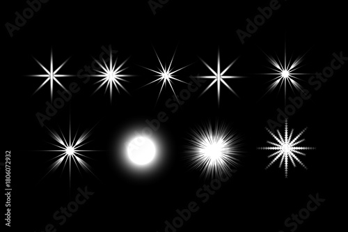 Abstract vibrant pink glowing lines intersect creating a dynamic flow pattern Vector