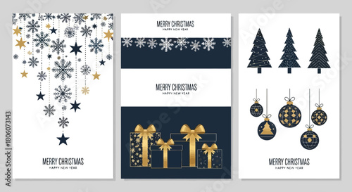 Elegant Christmas Card Designs Festive Gifts, Ornaments, and Snowflake Decorations for the Holidays