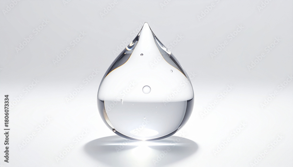 Fototapeta premium Simple water drop material