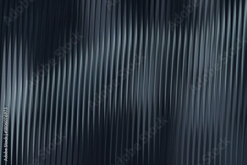 Tapeta A dark, textured background with vertical ribbed patterns, creating a sense of depth and abstract visual interest