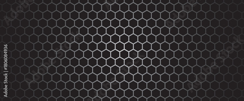 Black metal texture steel background. Perforated sheet metal. vector